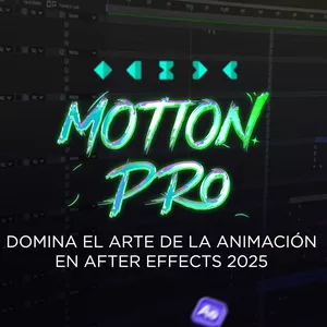 Imagen de portada para Curso online Motion PRO: Domina la animación con After Effects