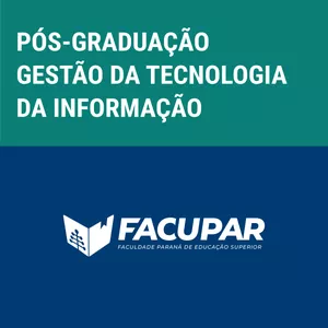 Imagem de capa para o Curso online Pós-Graduação em Gestão da Tecnologia da Informação :: FACUPAR