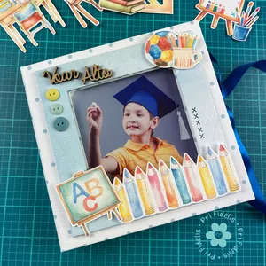 Imagem de capa para o Curso online Mini álbum Formatura do ABC