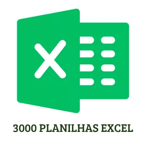Imagem de capa para o Ebook 3000 planilhas de Excel