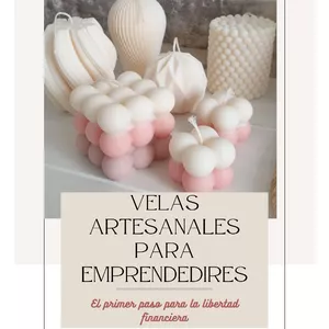Imagen de portada para Ebook Velas Artesanales para Emprendedores