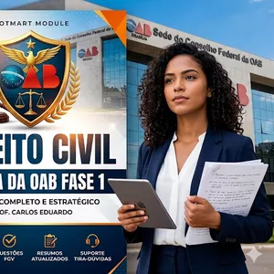 Imagem do curso Direito civil para OAB primeira fase