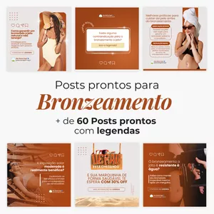 PACK PARA BRONZEAMENTO NATURAL E A JATO