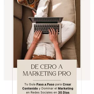 Imagen de portada para Ebook De Cero a MARKETING PRO 