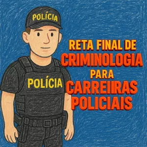 Imagem de capa para o Curso online Reta Final de Criminologia para Carreiras Policiais 