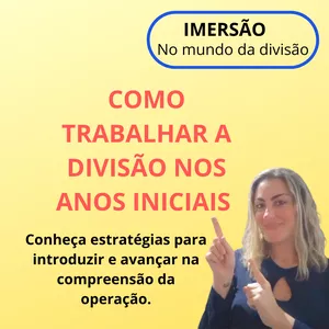 Imagem de capa para o Curso online Como trabalhar a divisão nos anos iniciais.