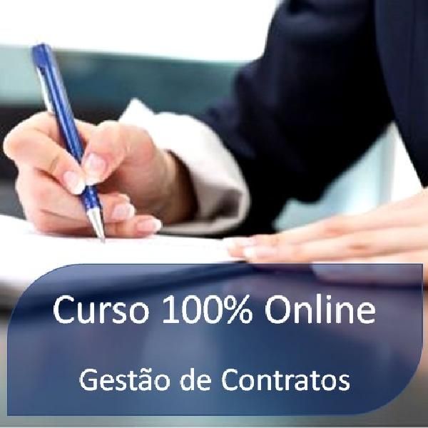 Curso Curso Online Gestão de Contratos Administrativos