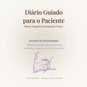 Imagem de capa para o Ebook 📚Diário Guiado - Seu Espaço de Reflexão e Escolhas Conscientes