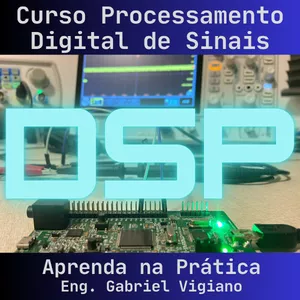Imagem de capa para o Curso online DSP - Processamento Digital de Sinais