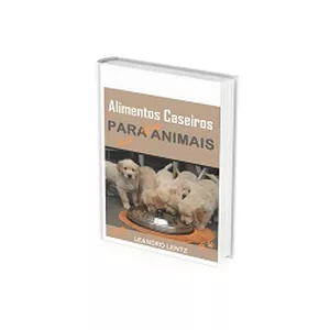 Imagem de capa para o Ebook alimento caseiro para animais