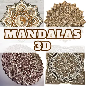 Imagen de portada para Ebook Mandalas 3D Pemium Pack