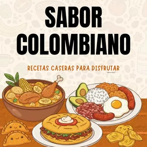 Imagen de portada para Ebook Sabores de Colombia: Recetas fáciles y tradicionales