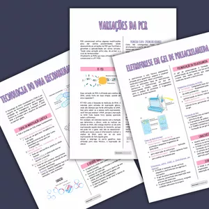 Imagem de capa para o Ebook Resumo de Biologia Molecular