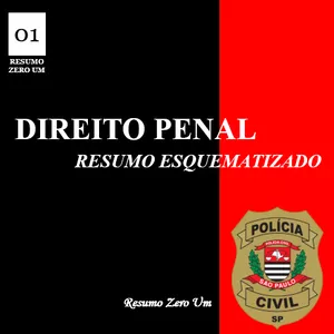 Imagem de capa para o Ebook Direito Penal para Escrivão de Polícia PC/SP