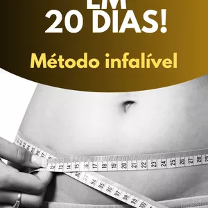 Imagem de capa para o Ebook EMAGREÇA EM 20 DIAS MÉTODO INFALÍVEL
