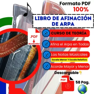 Imagen de portada para Ebook Libro de Afinación de Arpa
