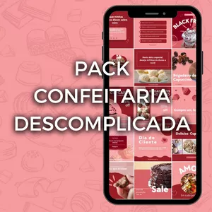 Imagem de capa para o Curso online PACK CONFEITARIA