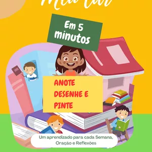 Imagem de capa para o Ebook Anote e Pinte Em 5 Minutos 