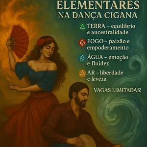 Imagem de capa para o Curso online Os Quatro Elementos Na Dança Cigana 