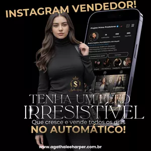 Imagem do curso Instagram Irresistível: Transforme seu Instagram numa Máquina de Vendas! Aprenda a criar um Instagram Estratégico