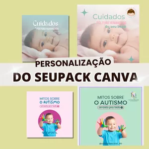 Imagem de capa para o Curso online Personalização do Pack Canva 