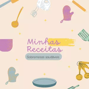 Imagem de capa para o Ebook 10 receitas saudáveis para sobremesa 