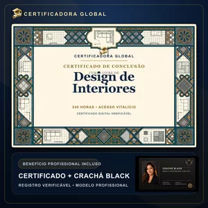 Imagem do curso 🔥 BOLSA 100% [APLICADA] - [MATRÍCULA] CURSO DE FORMAÇÃO EM DESIGN DE INTERIORES - ACESSO VITALÍCIO - CRACHÁ BLACK + REGISTRO - CASHBACK R$ 25 - BÔNUS APOSTILA EXTRA - CG