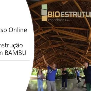 Imagem de capa para o Curso online Aprendendo a Construir com Bambu