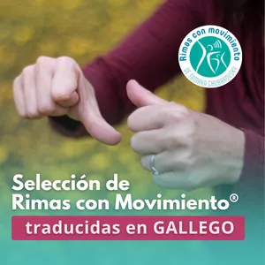 Imagen de portada para Curso online Selección de Rimas con movimiento®️ en galego