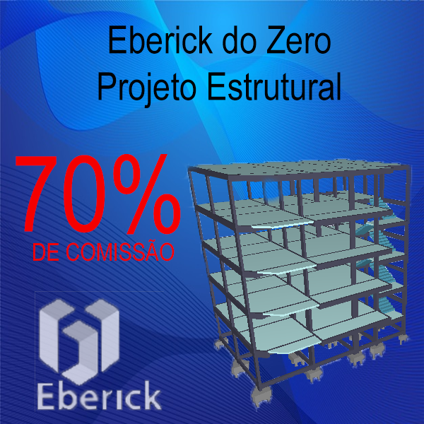 Imagem de Eberick do ZERO - Projeto Estrutural para Iniciantes criado por AD Engenharia na hotmart
