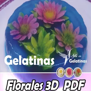 Imagen de portada para Ebook Curso Gelatina Floral 3D 