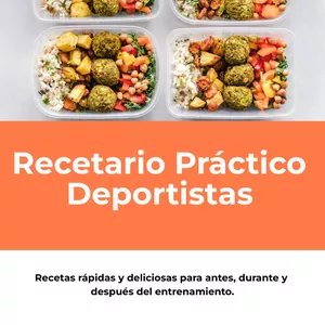 Imagen de portada para Ebook Recetario Ridículamente Práctico para Deportistas