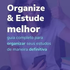 Imagem de capa para o Ebook Organize &amp; Estude melhor