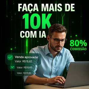 Imagem de capa para o Ebook FAÇA DINHEIRO COM IA