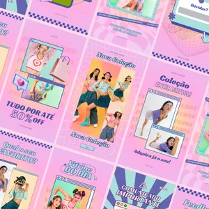 Imagem de capa para o Ebook Templates Editáveis Canva | Stories