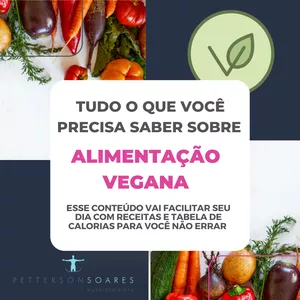 Imagem de capa para o Curso online COMA BEM SENDO VEGANO