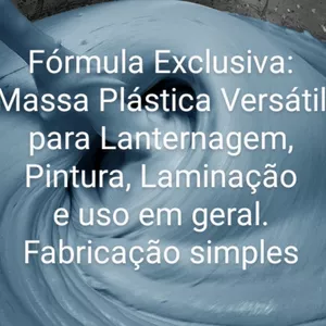 Imagem de capa para o Ebook Dominando a Arte da Massa Plástica na Lanternagem e Pintura Automotiva