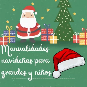 Imagen de portada para Ebook Manualidades navideñas para grandes y niños 
