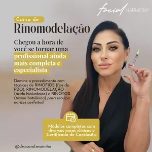 Imagem do curso Rinomodelação, Construindo Narizes Perfeitos