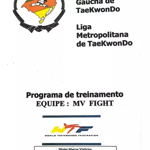 Imagem de capa para o Ebook Apostila de Taekwondo 