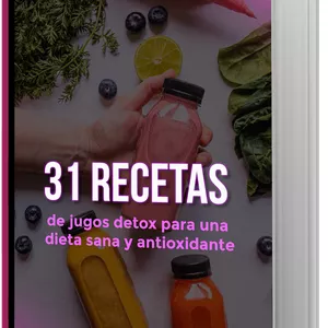 Imagen de portada para Ebook 31 Recetas de Jugos Detox Para Una Dieta Sana y Antioxidante