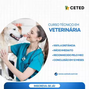 Imagem do curso Técnico em Veterinária Ead