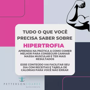 Imagem de capa para o Curso online HIPERTROFIA (Ganho de massa muscular)