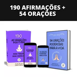Imagem de capa para o Curso online 190 Afirmacoes + 54 Oracoes