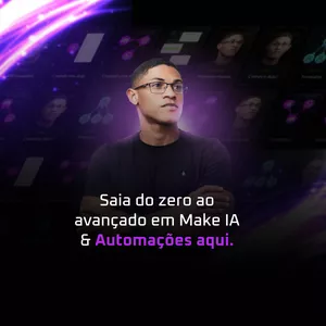 Imagem de capa para o Curso online Make Academy Brasil - Dominando Integração de APIs com Make