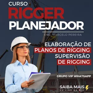 Imagem de capa para o Curso online RIGGER PLANEJADOR E SUPERVISOR DE RIGGING