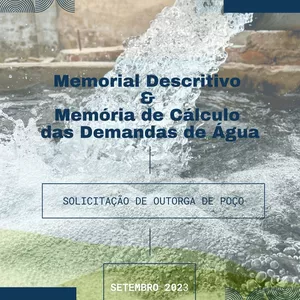 Imagem de capa para o Curso online Modelo de Memorial Descritivo de Outorga de água 