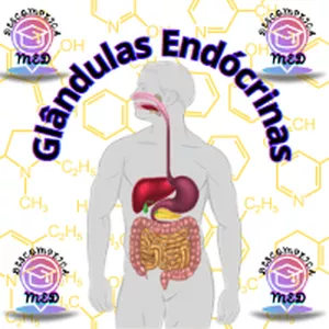 Imagem de capa para o Ebook Mapa Mental- Glândulas Endócrinas