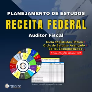 Imagem de capa para o Ebook Combo Auditor Fiscal da Receita Federal (edital de 2022)