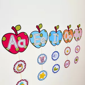 Imagem de capa para o Ebook 🍎 Maçã das Vogais 🍎 